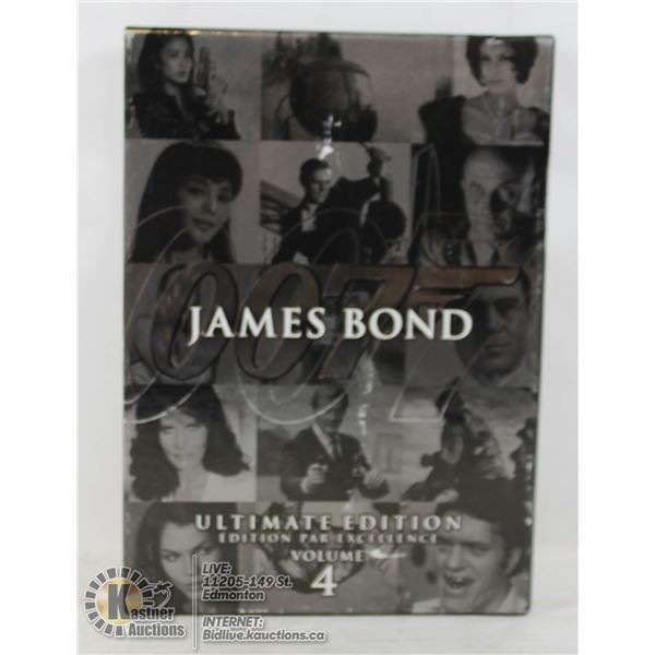 JAMES BOND ULTIMATE EDITION DVD SET- VOLUME 4