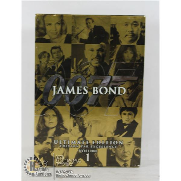 JAMES BOND ULTIMATE EDITION DVD SET- VOLUME 1