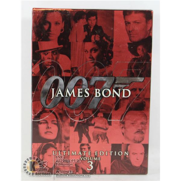 JAMES BOND ULTIMATE EDITION DVD SET- VOLUME 3