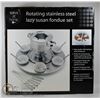 Image 1 : FONDUE SET & ROTATING LAZY SUSAN "SERVE AT HOME"