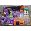 Image 1 : LARGE FLAT OF ASSORTED HOUSEHOLD HARDWARES