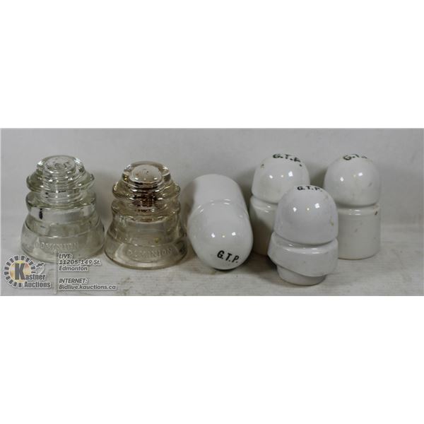 ELECTRICAL INSULATORS (6)