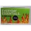 Image 1 : FIRE LOGS- CASE OF 6- EVERYDAY ESSENTIALS BRAND