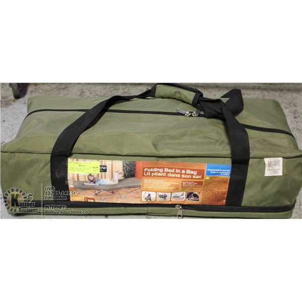 OZARK TRAIL BED IN A BAG - UNUSED - TWIN SIZE
