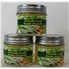 Image 1 : LOT OF 3 X 65G CITRONELLA CANDLES