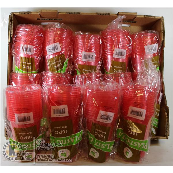 FLAT OF DISPOSABLE CUPS