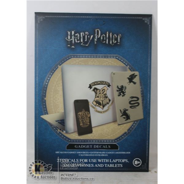 NEW HARRY POTTER 27PC GADGET DECAL SET