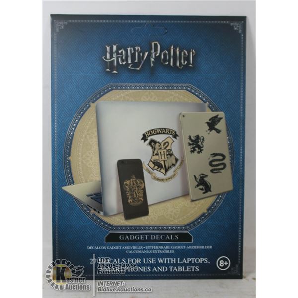 NEW HARRY POTTER 27PC GADGET DECAL SET