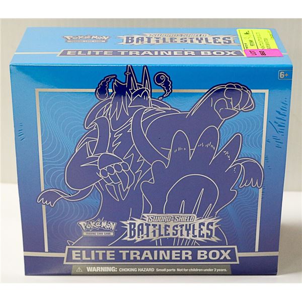 POKEMON BATTLE STYLES ELITE TRAINER BOX BOOSTERS