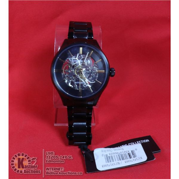 NEW KENNETH COLE ATOMIC WATCH BLACK VALUED AT