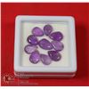 Image 1 : #161-PURPLE AMETHYST GEMSTONES 18.95ct