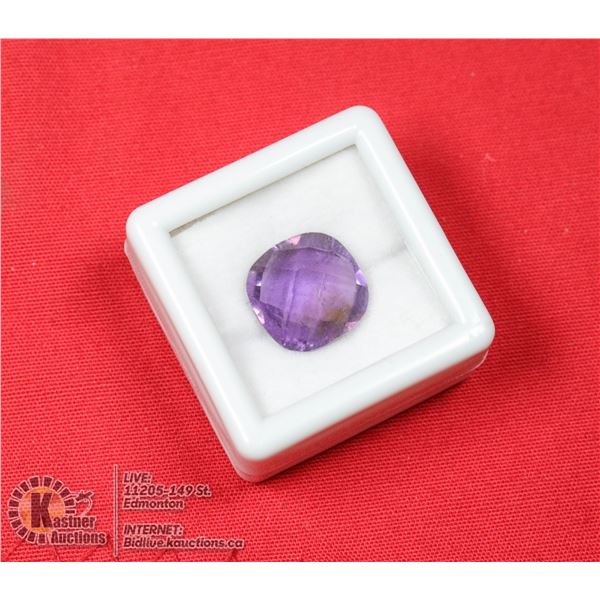 #157-PURPLE AMETHYST GEMSTONE 6.0ct