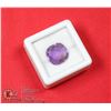 Image 1 : #157-PURPLE AMETHYST GEMSTONE 6.0ct