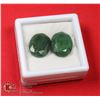 Image 1 : #241-GREEN EMERALD GEMSTONES 28.50ct