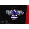 Image 1 : FANCY WASP RHINESTONE BROOCH