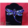 Image 1 : DRAGONFLY  RHINESTONE BROOCH