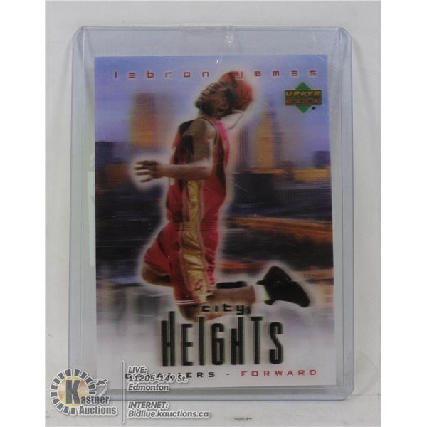 2003 UPPERDECK LEBRON JAMES ROOKIE CARD