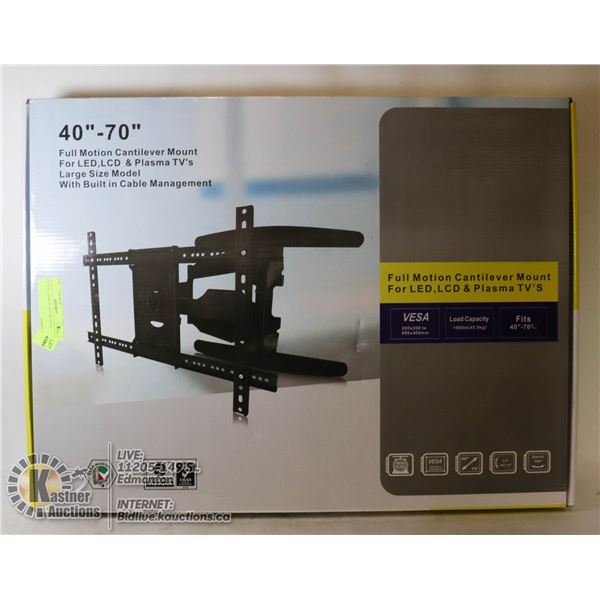 TV WALL MOUNT KIT UP TO 70"