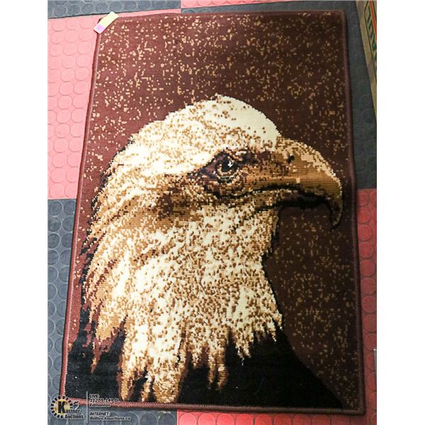 NEW AFRICAN ADVENTURE (2FT X 3FT') EAGLE HEAD