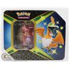Image 1 : POKEMON COLLECTORS TIN WITH x4 BOOSTER PACKS, NEW