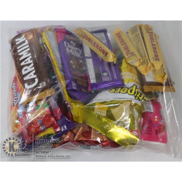 24 ASSORTED CHOCOLATE., CANDY AND MORE