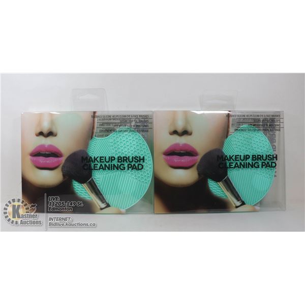 NEW TEXTURED SILICONE MAKEUP BRUSH CLEANING PAD