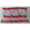 Image 1 : SIX BAGS OF 51PC CLEAR CUTLERY SETS