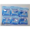 Image 1 : LOT OF SIX PACKS OF 25 INDIVIDUAL HAND SANITIZERS