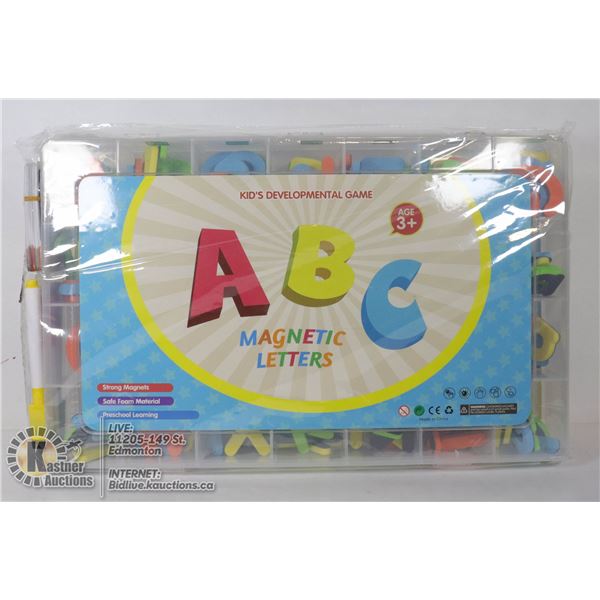 NEW KIDS "A B C'S" MAGNETIC FOAM LETTER SET