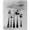 Image 1 : NEW 32 PIECE STAINLESS STEEL CUTLERY SET