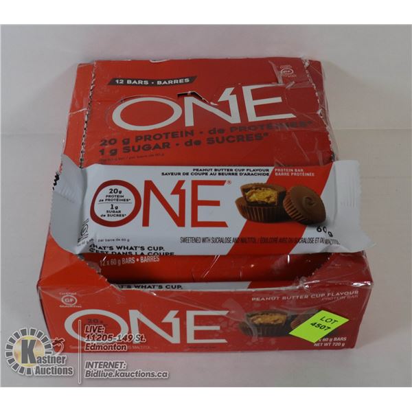 BOX OF 12 ONE PROTIEN BARS - 60GRAM PER BAR