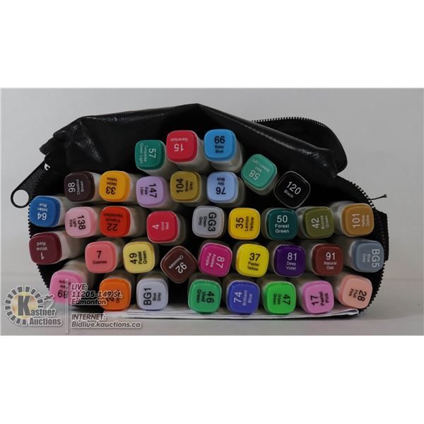 NEW 36PC OHUHU COLORED MARKER SET
