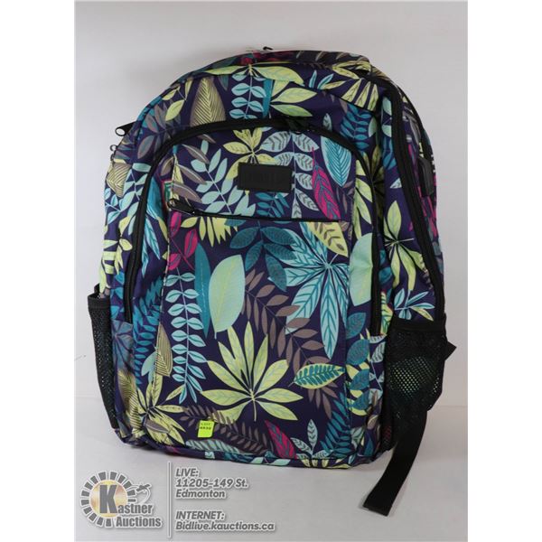 NEW BACKPACK WITH FOAM BACK SUPPORTS