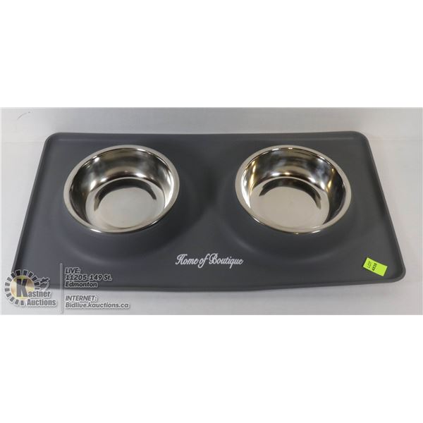 NEW NON SLIP PET TRAY FEEDER