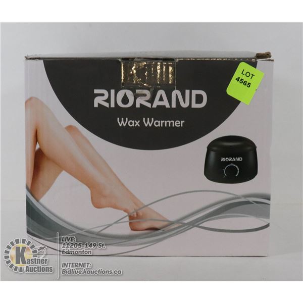 NEW RIORAND WAX WARMER