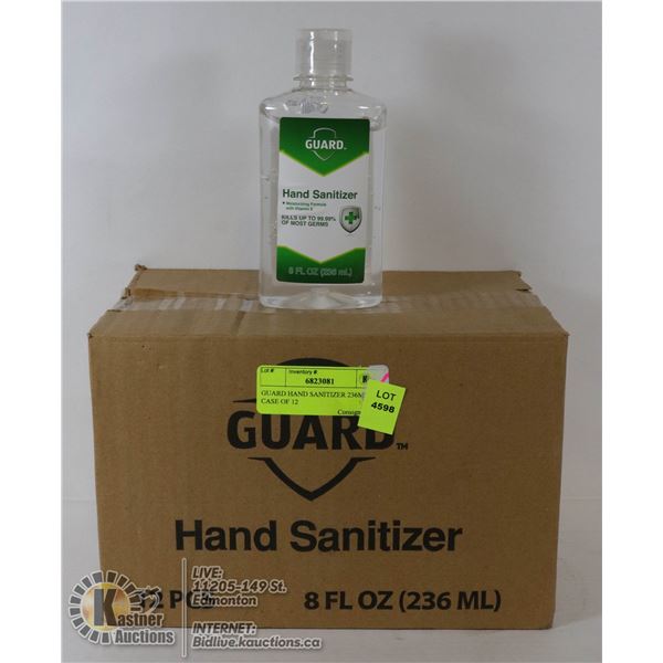 GUARD HAND SANITIZER 236ML CASE OF 12