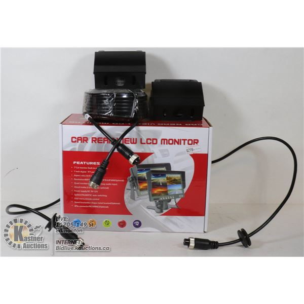 CAR/RV/VAN FULL REARVIEW  LCD MONITOR SYSTEM