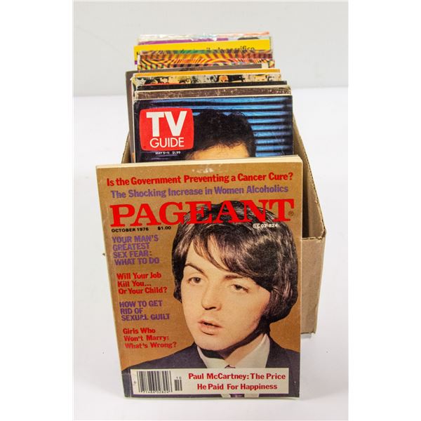 MAGAZINES PAGEANT; READER'S DIGEST; TV GUIDE