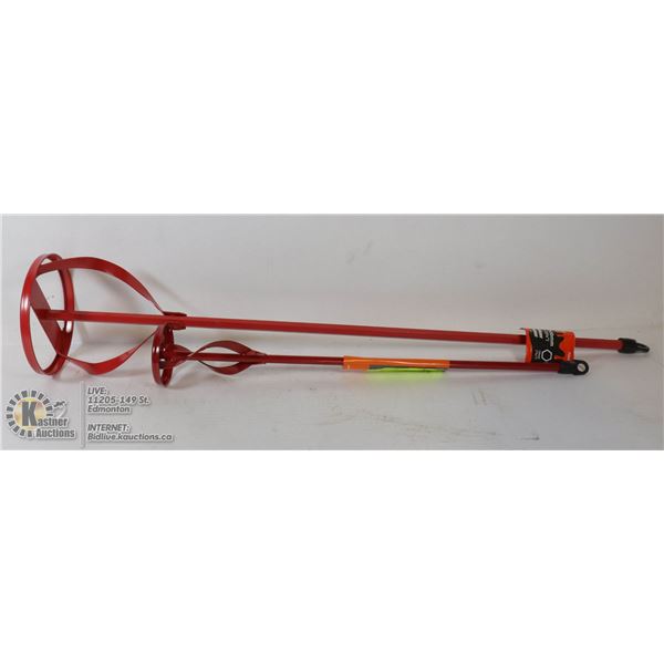 2 NEW PAINT MIXERS 1 SMALL, 1 LARGE