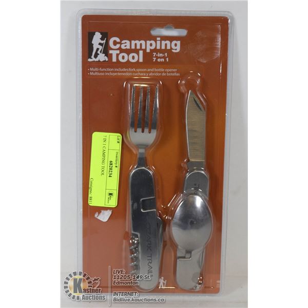 7 IN 1 CAMPING TOOL