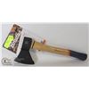 Image 1 : NEW WOOD HANDLED HATCHET