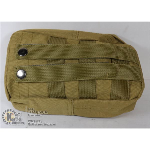 LOT OF 2 TACTICAL BELT OR BIKE MOUNT BAGS