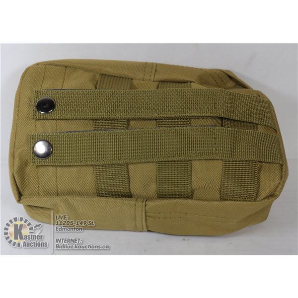 LOT OF 2 TACTICAL BELT OR BIKE MOUNT BAGS