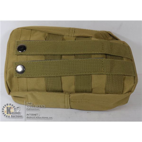 LOT OF 2 TACTICAL BELT OR BIKE MOUNT BAGS