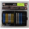 Image 1 : 14PC UNIVERSAL JIGSAW BLADE KIT