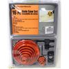 Image 1 : NEW 16PCS HOLE SAW SET WITH CASE