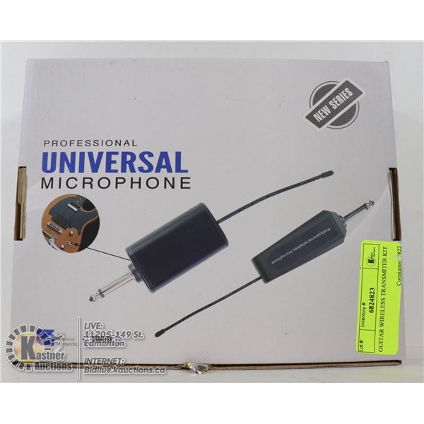 GUITAR WIRELESS TRANSMITER KIT