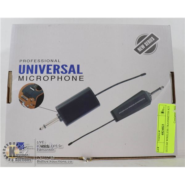 GUITAR WIRELESS TRANSMITER KIT