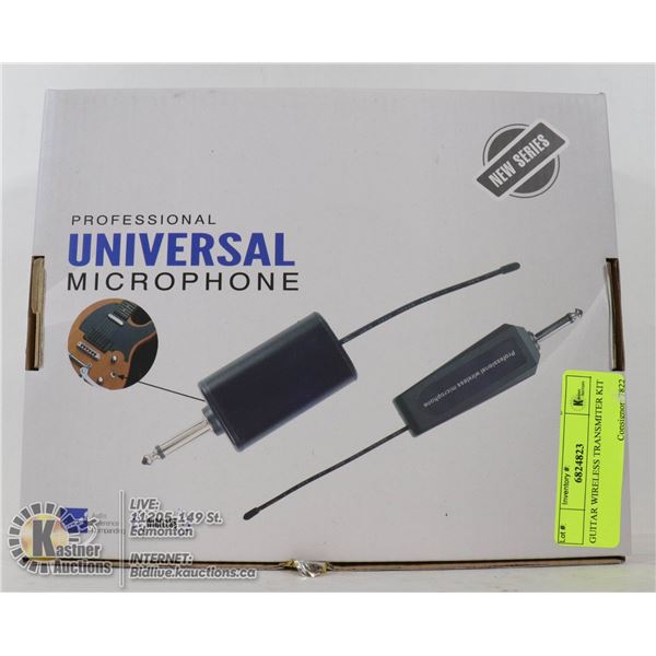 GUITAR WIRELESS TRANSMITER KIT