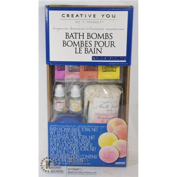 CREATIVE YOU DO IT YOURSELF BATH BOMBS